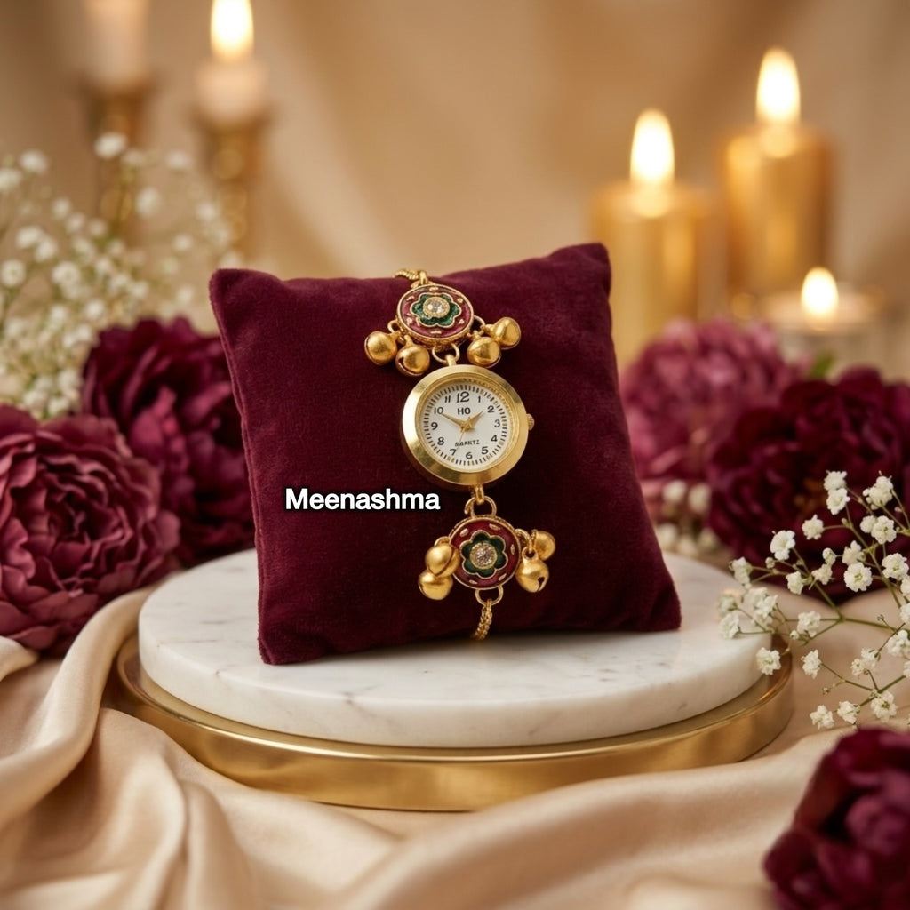 Rubaab Kashmiri Heritage Bracelet Watch for Women