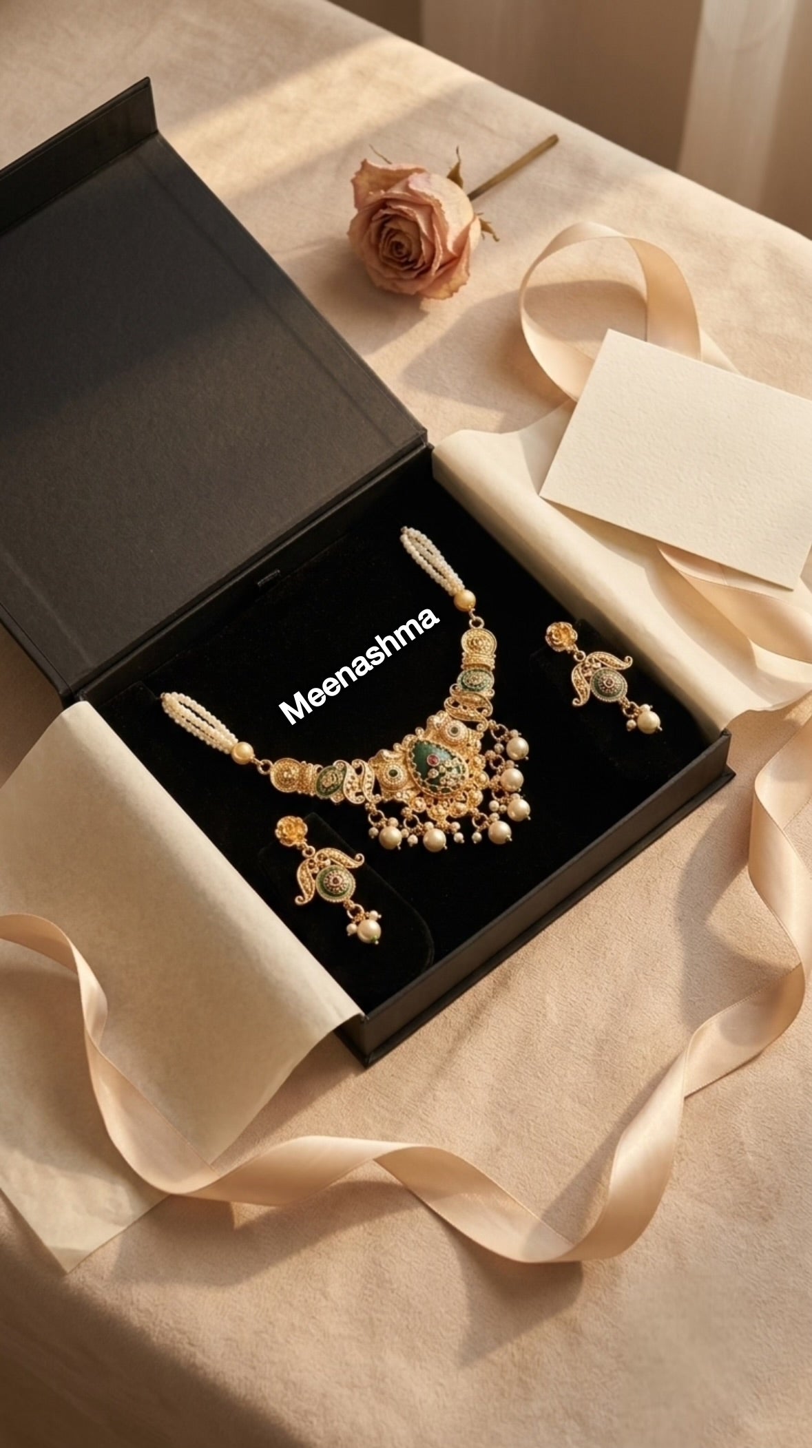 Vaidehi Heritage Gold Plated Choker Set for Women