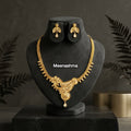 Vanalika Grace One Gram Gold Necklace Set